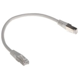 PATCH CORD FTP SPACER Cat6, cupru-aluminiu, 0.25 m, alb, AWG26, "SPPC-FTP-CAT6-0.25M" (timbru verde 0.08 lei)