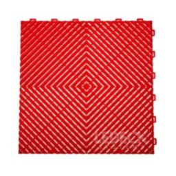 Pardoseala Modulara Plastic PP – Exterior, Garaj Auto, Service, Terasa - ROSU (preț pe buc)