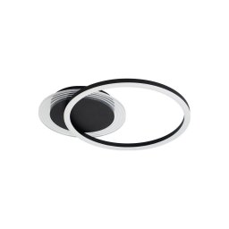 Searchlight 13650BK - Plafonieră LED dimmabilă CONTOUR LED/24W/230V 3000K