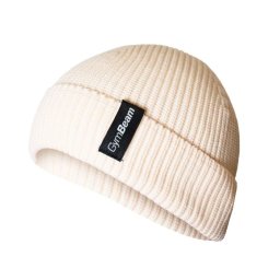 GymBeam Căciulă Alpine Beanie Cream UNI