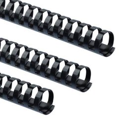 Binding comb 14mm, black, 100 pcs