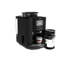Espressor automat Krups EA819N10 Arabica Latte, 1450 W, 15 bari, 1.7 L, accesoriu pentru lapte, Negru