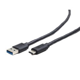Cablu alimentare si date Gembird, USB 3.0 (T) la USB 3.1 Type-C (T), 36W, 0.5m, Negru, CCP-USB3-AMCM-0.5M