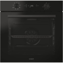 Cuptor incorporabil Candy Titanium CA6 N3T1HTB, Electric, 78 litri, Curatare Hidrolitica, Mod gatire: convectie + ventilare aer, 9 functii, Clasa A+, Negru