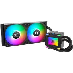 Cooler Thermaltake LA240 ARGB Black, 350W TDP, Negru