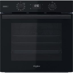 Cuptor incorporabil Whirlpool OMSR58CU1SB, Electric, Multifunctional, 71 l, Autocuratare catalitica, Display, Gatire aburi - Gentle Steam, Clasa A+, Negru