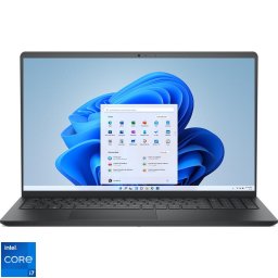 Laptop DELL Pro 15 Essential PV15250, Display 15.6'' FHD 120Hz, Procesor Intel® Core™ i7-1355U (12M Cache, up to 5.00 GHz), 16GB DDR5 RAM, 512GB SSD, Intel UHD Graphics, Windows 11 Pro, Carbon Black