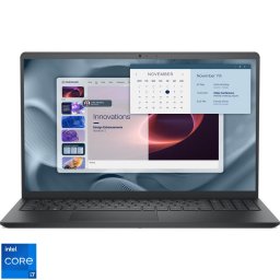 Laptop DELL Pro 15 Essential PV15250, Display 15.6'' FHD 120Hz, Procesor Intel® Core™ i7-1355U (12M Cache, up to 5.00 GHz), 16GB DDR5 RAM, 512GB SSD, Intel UHD Graphics, Ubuntu, Carbon Black
