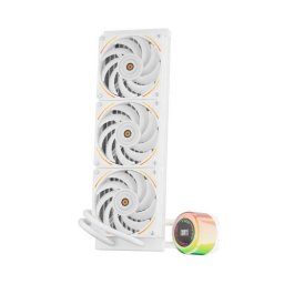 Cooler Procesor 1st PLAYER CC 360, iluminare aRGB, 3 x 120mm, Alb