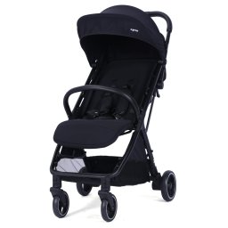 Carucior sport pentru bebelusi cu sistem autofold U-Grow, de la nastere, pana la 22 kg, Negru