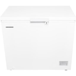 Lada frigorifica Heinner HCF-HM246INVCD, 246 l, Clasa D, Compresor inverter, Control electronic, Convertibila frigider/congelator, 1 cos, Maner cu incuietoare, Rezistenta la frig, Waterproof Display, Alb