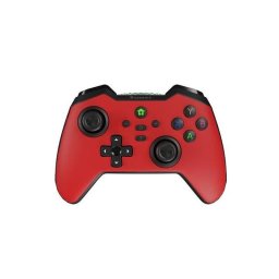Controler Genesis, Mangan 400, Wireless, Pentru PC/SWITCH/MOBIL, 19 butoane, Rosu
