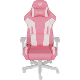Scaun gaming Genesis Nitro 710, Greutate maxima 150 kg, Roz/alb