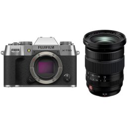 Aparat Foto Mirrorless Fujifilm X-T50, 40.2MB + Obiectiv XF 16-55mm F2.8 R LM WR II, Argintiu