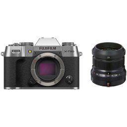 Aparat Foto Mirrorless Fujifilm X-T50, 40.2MB + Obiectiv X F23mm F2.0, Argintiu