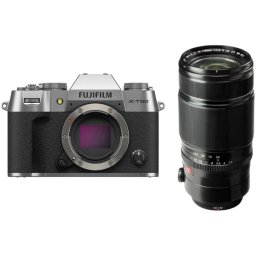 Aparat Foto Mirrorless Fujifilm X-T50, 40.2MB + Obiectiv XF 50-140mm F2.8 R LM OIS WR, Argintiu
