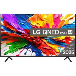 Televizor LG QNED evo MiniLED 85QNED92A6A, 214 cm, Smart, 4K Ultra HD, 100 Hz, Clasa G (Model 2025), Gri Inchis