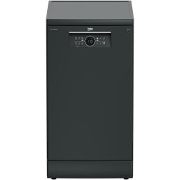 Masina de spalat vase independenta Beko BDFS26123AQ, 11 seturi, 6 programe, 45 cm, Child Lock, Hygiene Intense, Clasa E, Antracit