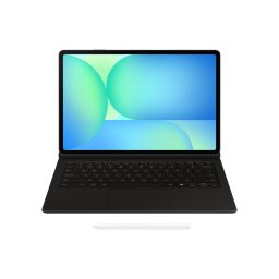 Husa cu tastatura Samsung Book Cover AI Key EF-DX625UBEGWW pentru Galaxy Tab S10 FE+, Negru