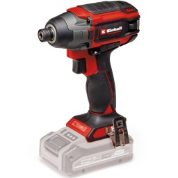 Cheie cu impact pe acumulator TP-CI 18/220 Li BL-Solo Einhell Professional Power X-Change 18 V, 220 Nm, fara perii, mufa hexagonala, control viteza, fara acumulator si incarcator, Rosu-Negru