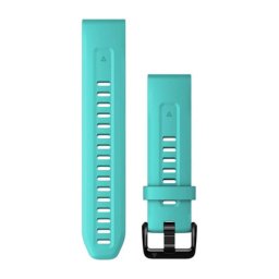 Curea Smartwatch Garmin, QuickFit®, 20 mm, silicon, Aqua
