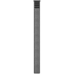 Curea ceas smartwatch Garmin, 26mm, UltraFit 2, nailon, Gray
