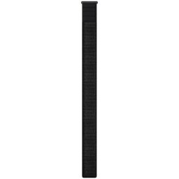 Curea ceas smartwatch Garmin, 26mm, UltraFit 2, nailon, Black