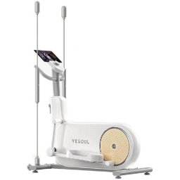 Bicicleta magnetica eliptica Yesoul EF25EV, Alb