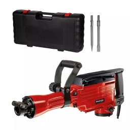 Ciocan demolator Einhell TC-DH 43, 1600 W, 230 V, 43 J, 1800 PPM, 30 mm dimensiune mandrina, 1 dalta plata, 1 dalta ascutita, maner suplimentar, geanta transport