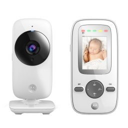 Video Monitor Motorola MBP481, digital, pentru bebelusi, Alb