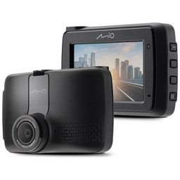 Camera DVR Mio MiVue 903W Pro 2,5K, Sony Starvis 2, Kit Parcare cu mufa profesionala rezistenta si card SD de 64GB inclus, GPS, WIFI, 60fps, HDR, Night Vision Ultra, ecran 2,7'', Alerte camere radar fix EU, Negru
