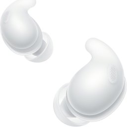 Casti In-Ear Sony LinkBuds Fit WF-LS910NW, True Wireless, Noise Cancelling, Bluetooth, Multipoint, Microfon, Fast Pair, IPX4, Autonomie 21 ore, Alb