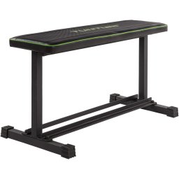 Banca de antrenament fixa Tunturi FB20 Flat Bench, 98x47x50 cm, sarcina maxima 120 kg, Negru