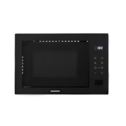 Cuptor cu microunde incorporabil Daewoo KOC-25GB-2, 25L, 850W, grill 1200W, negru