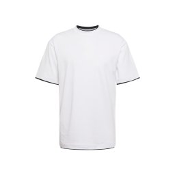 Urban Classics Big & Tall Tricou negru / alb