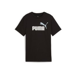 PUMA Tricou 'Essentials No.1' gri / negru / alb