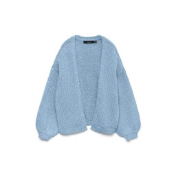 VERO MODA Geacă tricotată 'VMMAYBE' albastru deschis