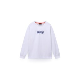 NAPAPIJRI Tricou 'Fiemme' bleumarin / galben / alb