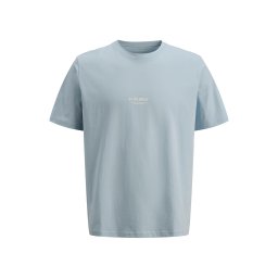 Jack & Jones Plus Tricou 'JJESoho' opal / alb