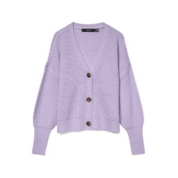 VERO MODA Geacă tricotată 'VMLea' mov lavandă