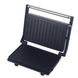 Sandwich maker grill Rosberg R51442J, 1300 W, Acoperire antiaderenta, Negru