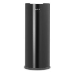 Suport hartie igienica Brabantia ReNew 1003471, Triplu, Rezistent la coroziune, Negru
