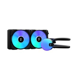 Fractal Design Lumen S24 v2 RGB Procesor Răcire lichidă all-in-one 12 cm Negru 1 buc.