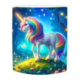 Cana cu unicorn, ceramica, 330 ml