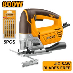 Fierastrau Pendular 800W cu 5 Panze , Taiere Lemn Otel, Baza Reglabila, Turatie Variabila