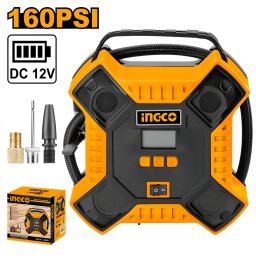 Compresor auto 12V Profi cu afisaj digital, oprire automata, 160PSI, 35L min, LED, 3m cablu, 3 accesorii incluse