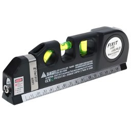 Boloboc cu Laser + Ruleta 2.5m , Aliniere precisa si masuratori rapide