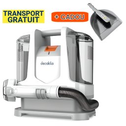 Curatator Portabil de Pete 400W, 1.1L, IPX4 + Cadou Faras cu Perie