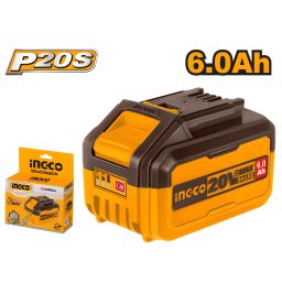 Baterie INGCO 20V 6Ah Li-Ion cu LED Compatibila P20S
