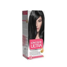 Vopsea de Par Permanenta Loncolor Ultra 1 Negru, 100 ml